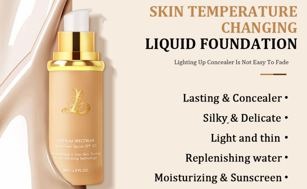Final 3 Hours: 85% OFFđ„ 4 In 1 Color Changing Foundation SPF 50