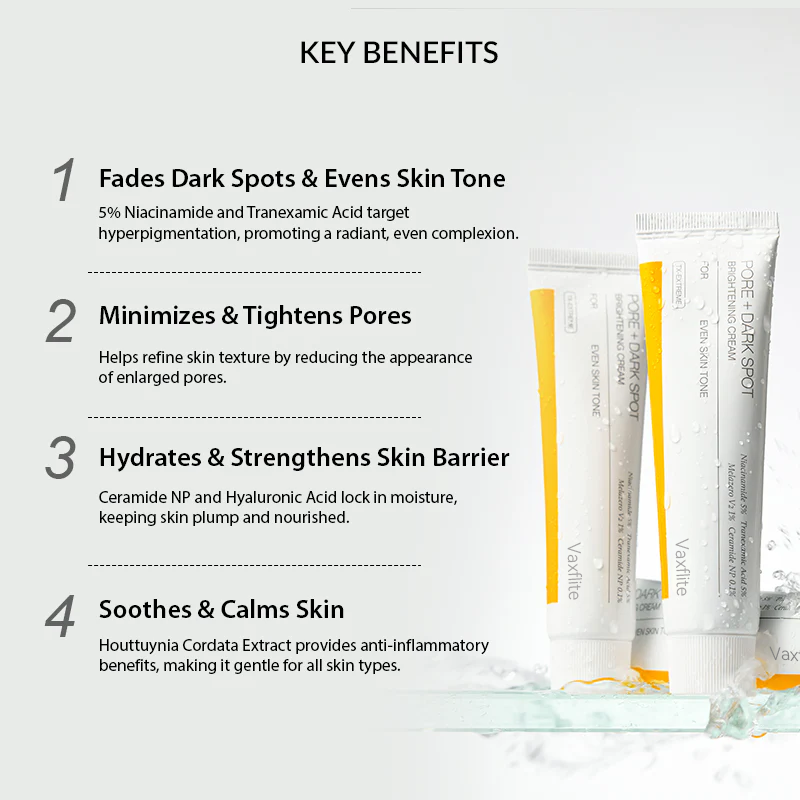 🔥Last Day! Up to 86% OFF – Biggest Discount Ever!🔥Pore+Dark Spot Brightening Cream.