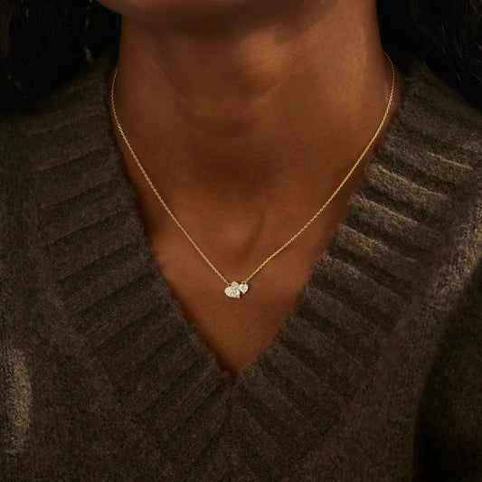 Zircon Heart Necklace