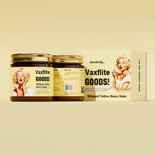 Vaxflite GOODS! Whipped Beef Tallow & Manuka Honey Organic Nourishing Face Cream Moisturizer Body Lotion Skin Care Lip Balm Hydrating Moisturizing 100% Natural Ingredients - Oil [🔥Limited Time Offer🔥]